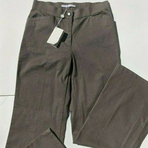 PennyBlack Wide Leg Trousers Pants Women's size US 0-2? Eur 42 Brown Viscose